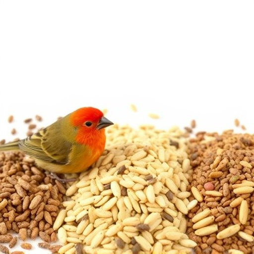 Selection of seed mixes for UK birds