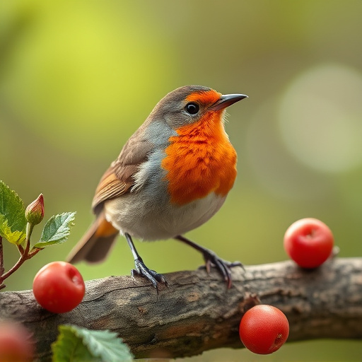 Soft food blend ideal for robins