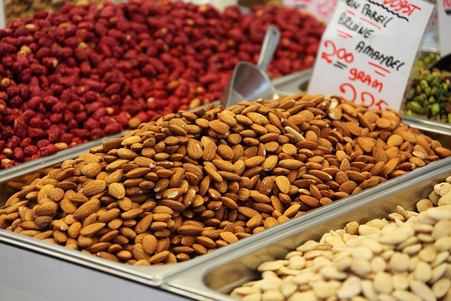 Wild bird seed in clear bulk packaging