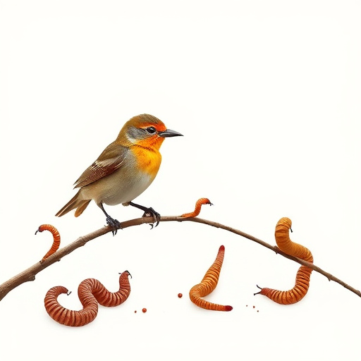 worms for birds