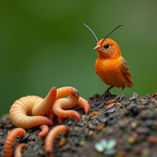 worms for birds