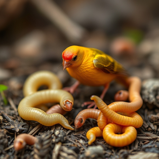 worms for birds