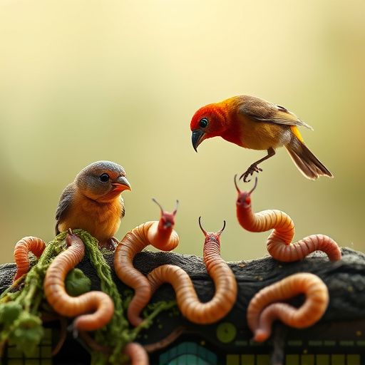 worms for birds