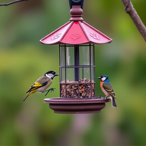 bird feeder station