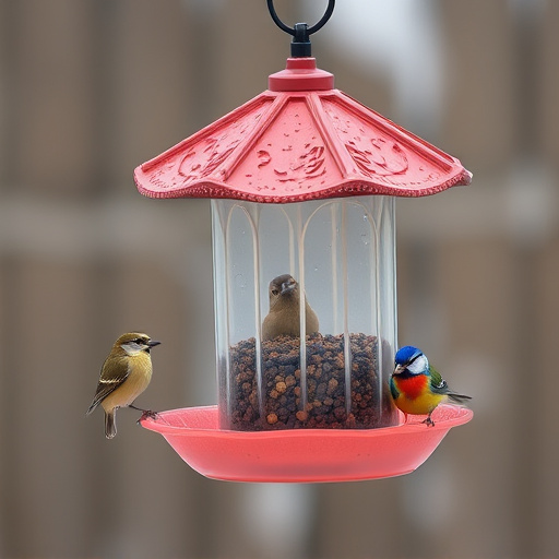 bird feeder station