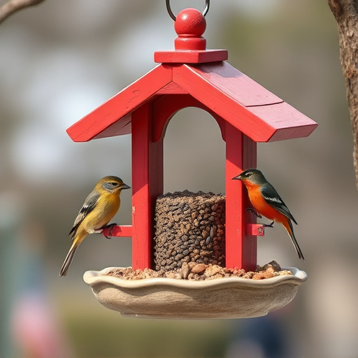 bird feeder station
