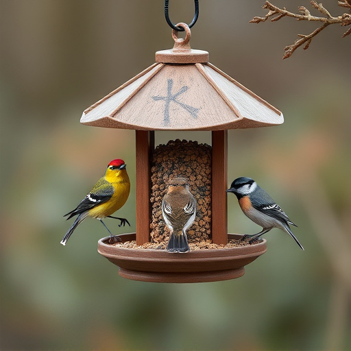 bird feeder station