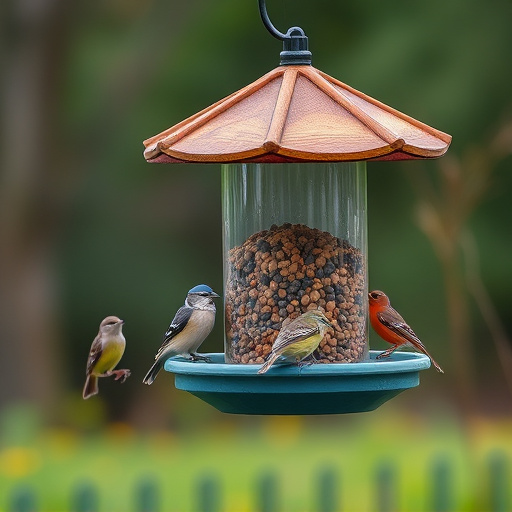 bird feeder station