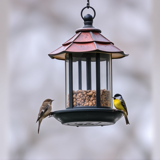 bird feeder station