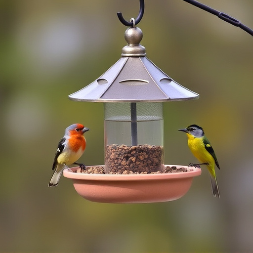 bird feeder station
