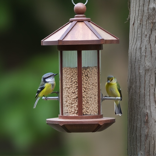 bird feeder station