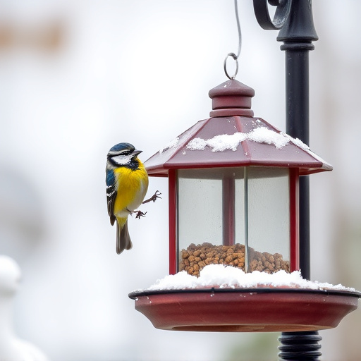 bird feeder station