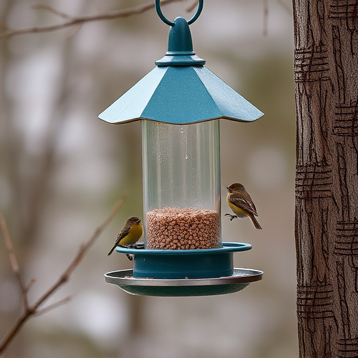 bird feeder station