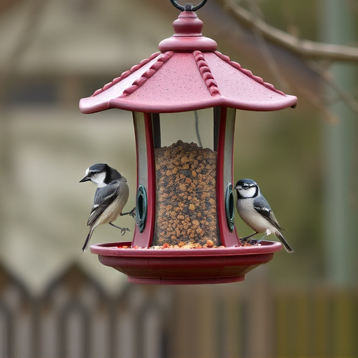 bird feeder station