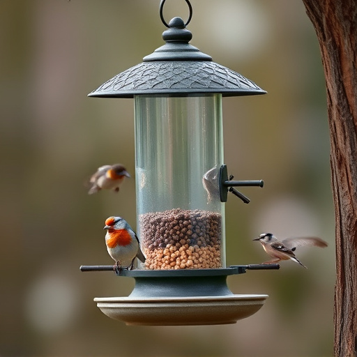 bird feeder station