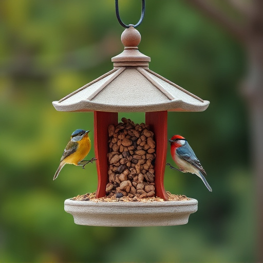 bird feeder station