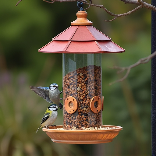 bird feeder station