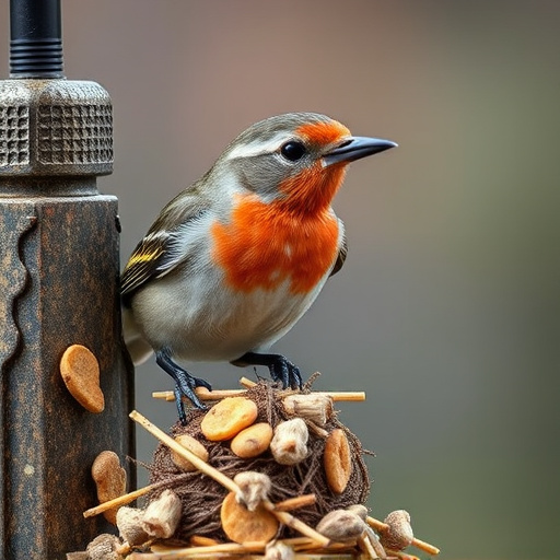 Close-up of wild bird food selection