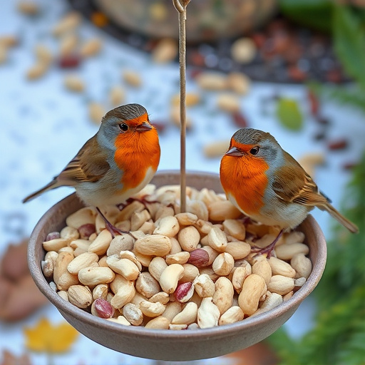 Attract Robins with the Best Bird Food Mix for UK Gardens