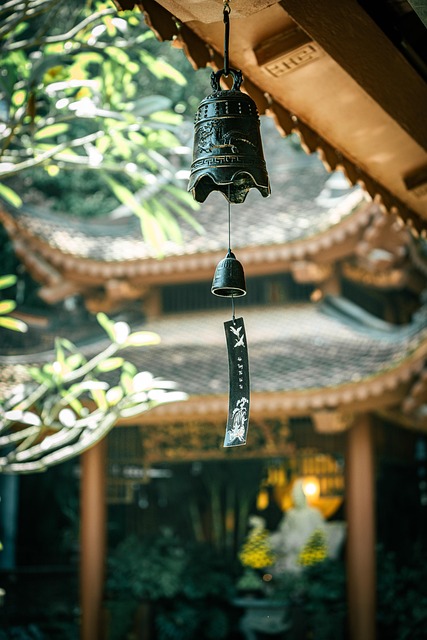 Hanging squirrel-proof peanut feeder outdoors