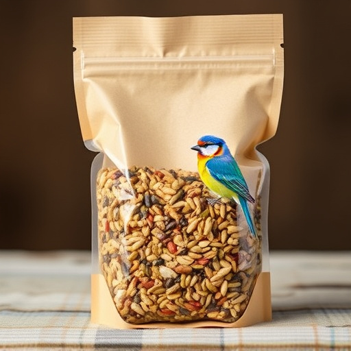Mixed wild bird seed in UK packaging