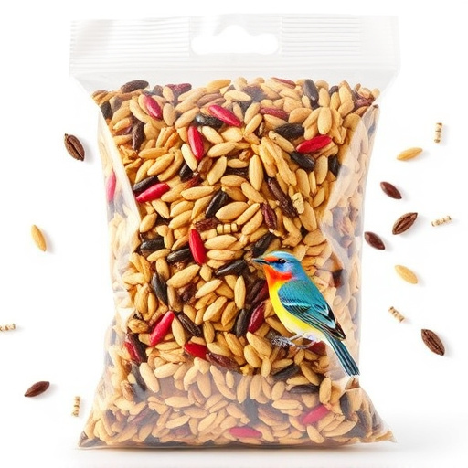 Mixed wild bird seed in UK packaging
