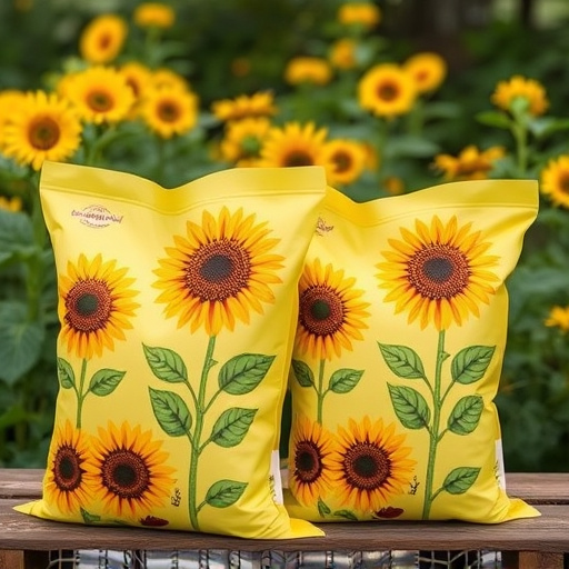 Product images of sunflower hearts bags