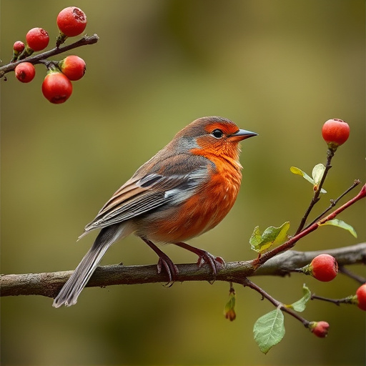 Soft food blend ideal for robins