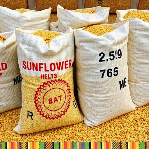 12.5kg sacks of sunflower hearts