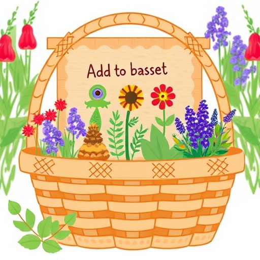 Add-to-basket screen with seed varieties