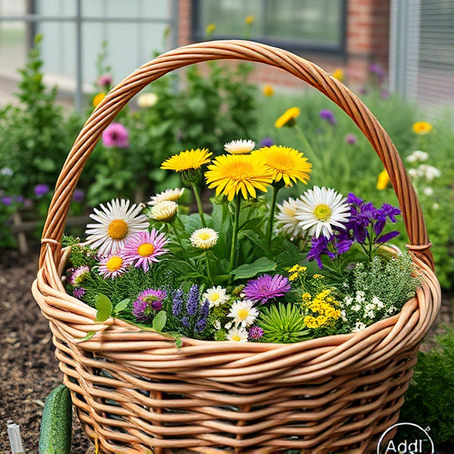 Add-to-basket screen with seed varieties