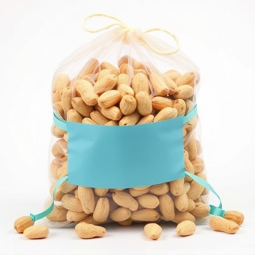 Bag of peanuts for wild birds