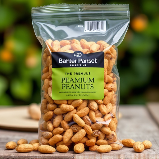 Bag of premium peanuts for wild birds