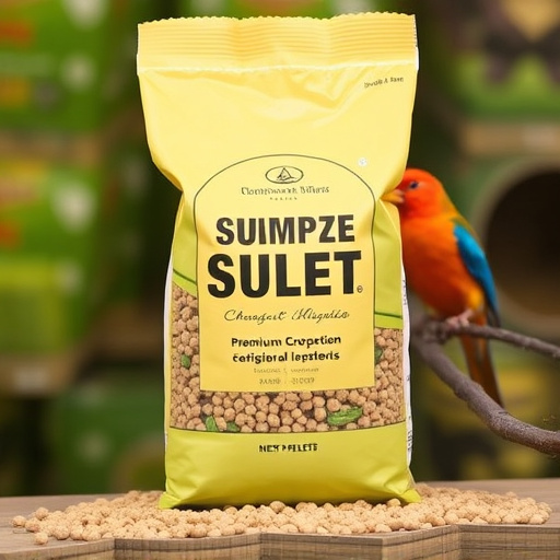 Bag of premium suet pellets for birds
