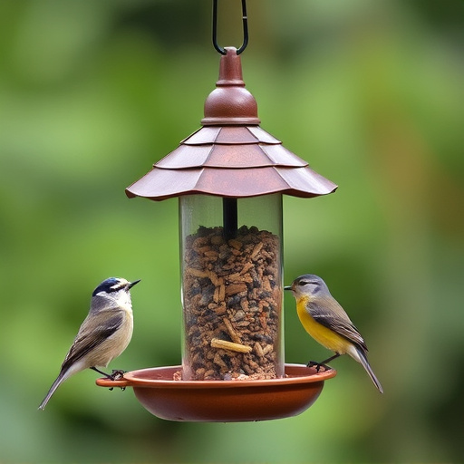 bird feeder station