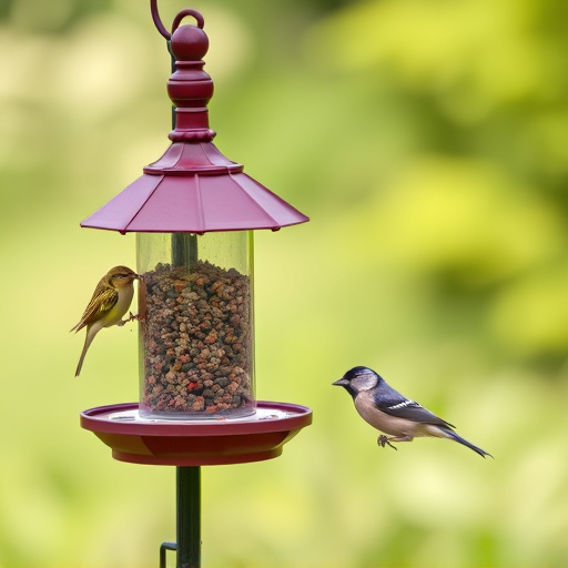 bird feeder station