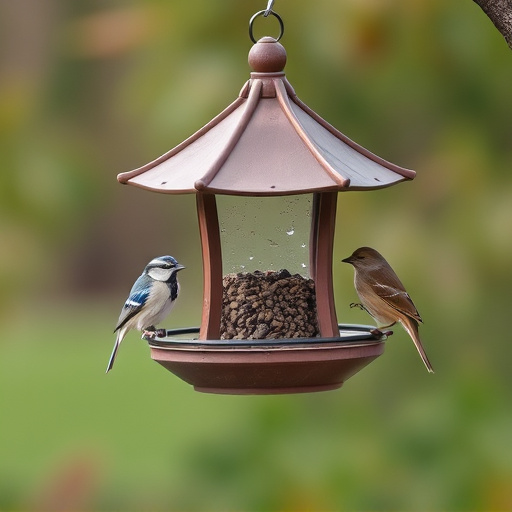 bird feeder station