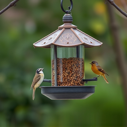bird feeder station