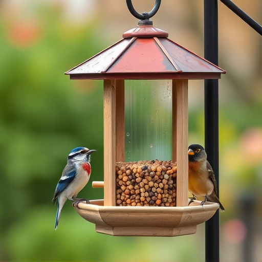 bird feeder station