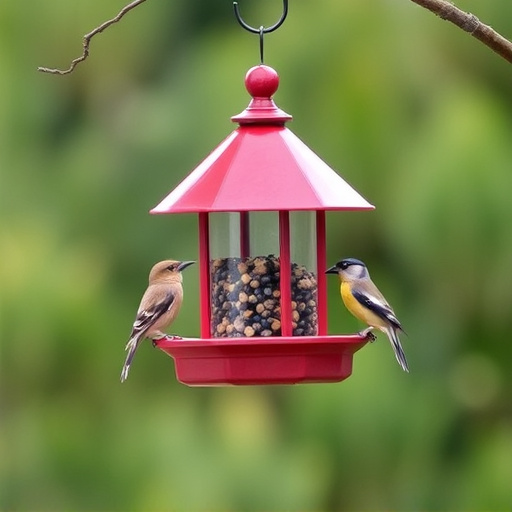 bird feeder station