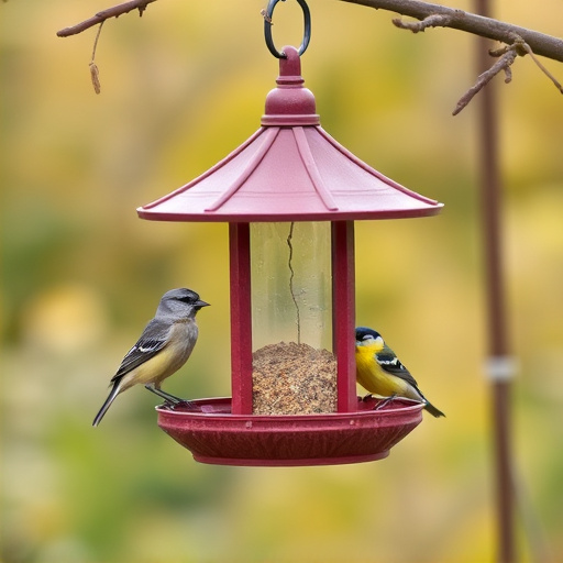 bird feeder station
