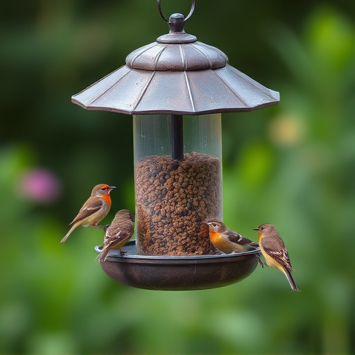 bird feeder station