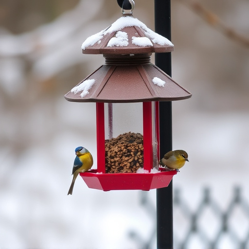 bird feeder station