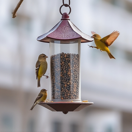 bird feeder station