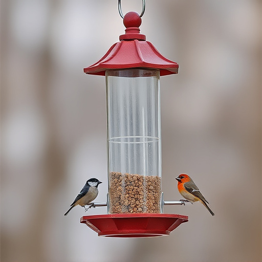bird feeder station