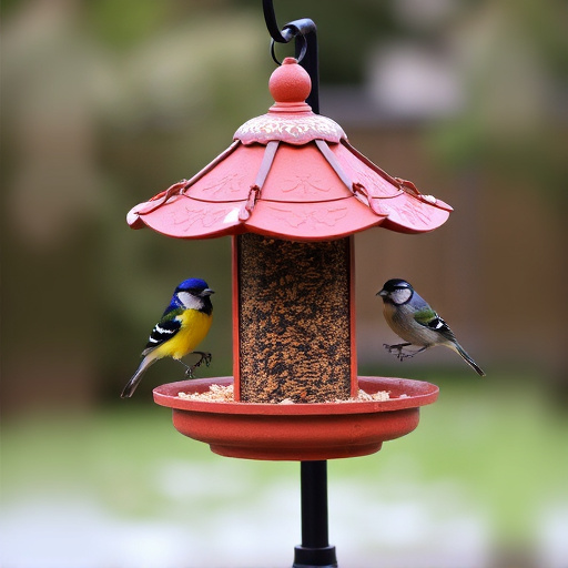 bird feeder station