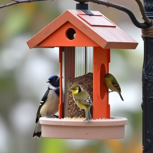 bird feeder station