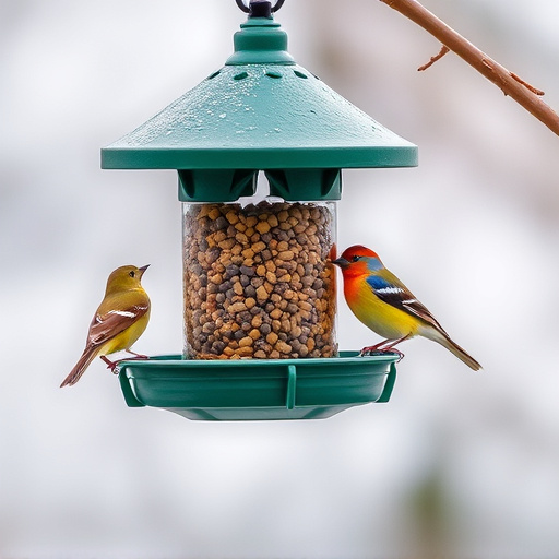 bird feeder station