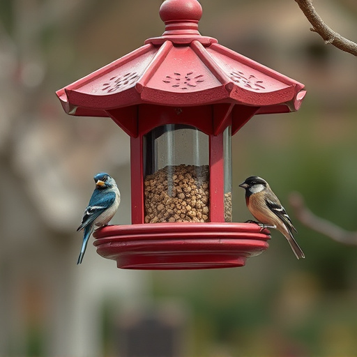 bird feeder station