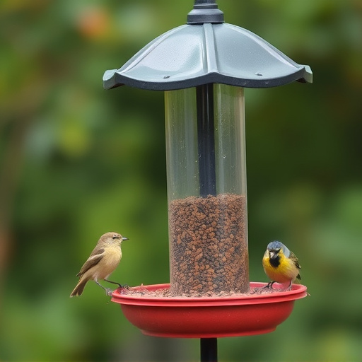 bird feeder station